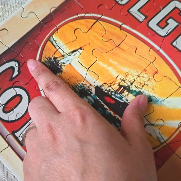 Vintage Folgers Coffee Can Puzzle - Picture 7 of 11